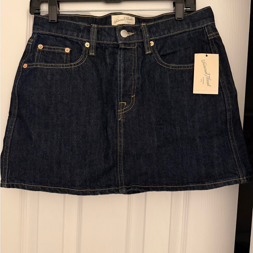 Universal Thread Dark Blue Mini Skirt